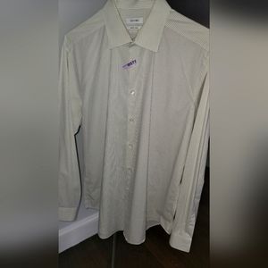 Calvin Klein button up, slim fit, stretch, 17 34/35 XL